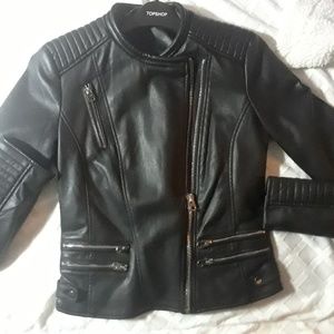 Zara Faux Leather Jacket